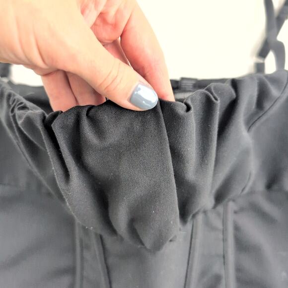 Forever 21 Milkmaid Corset Mesh Bodice Full Zip Back Women's Medium Black - Picture 3 of 10